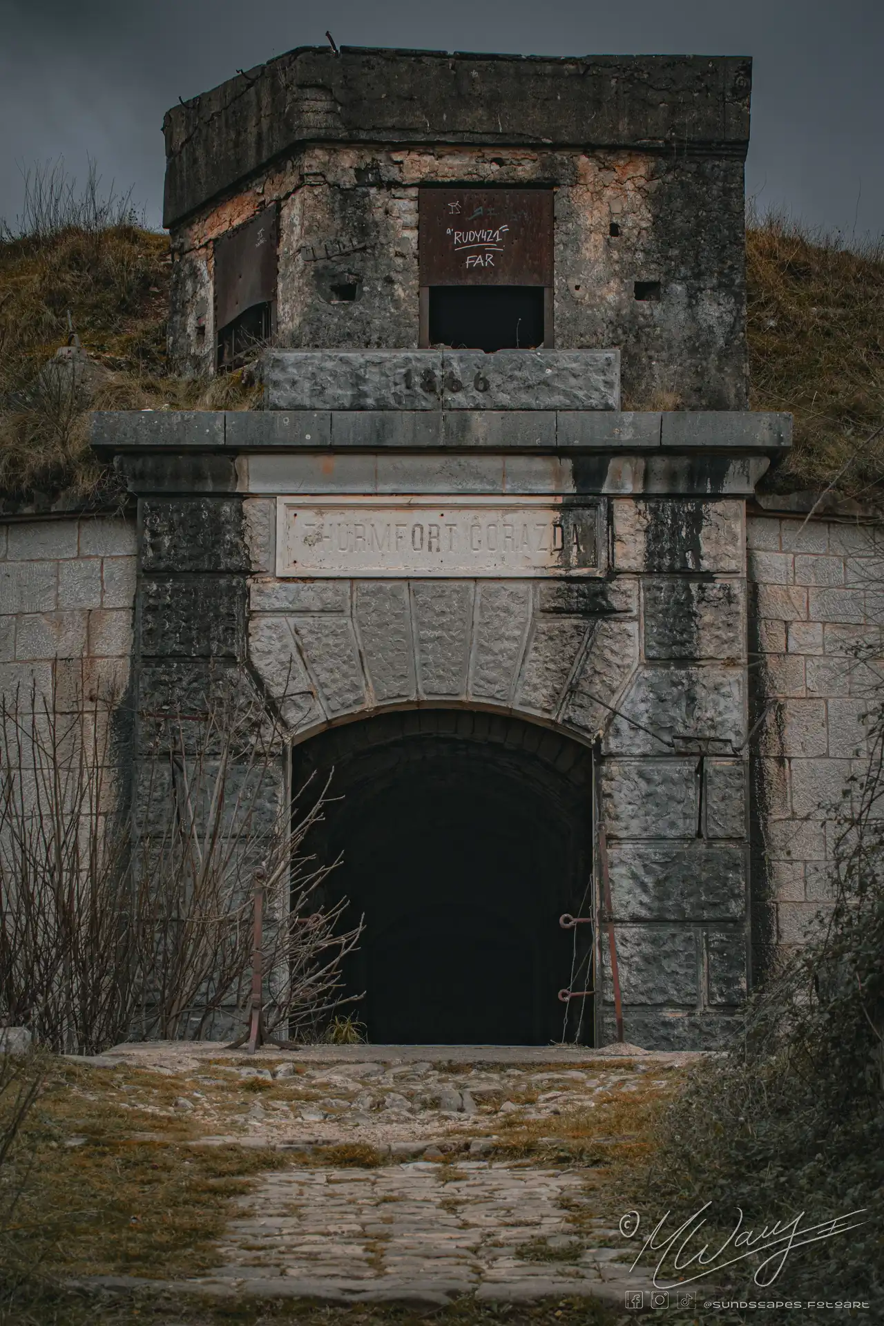 a statue of a man on a building