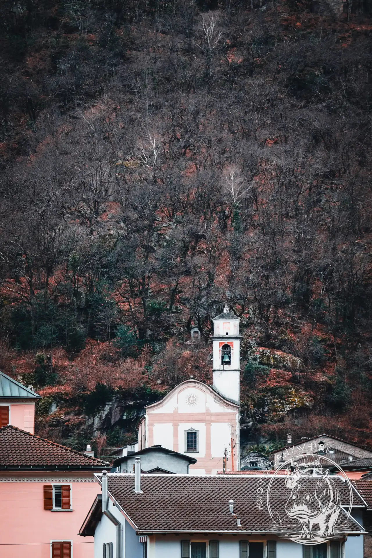 Kirche im Tessin in der Schweiz